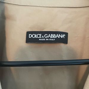 Dolce & Gabbana Logo Patch Belted Boiler Suit